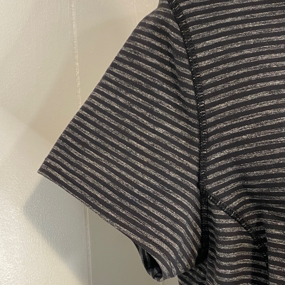 Duluth Trading Co Dress Striped Knit Minimalist Athleisure Casual Chic Medium - Picture 14 of 14